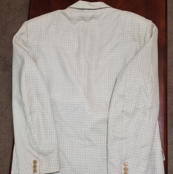 Enrico Coveri Italian Men's Classic Checkered Blazer - Picture 12 of 15